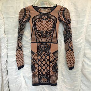 Free People Intimately Long Sleeve Bodycon Dress